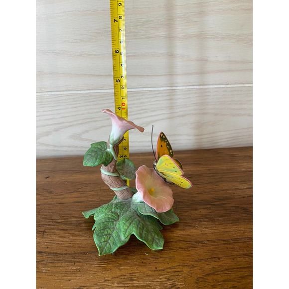 Lenox Nature’s Beautiful Butterflies Porcelain Figurine Orange Sulphur 1993 - Picture 3 of 7